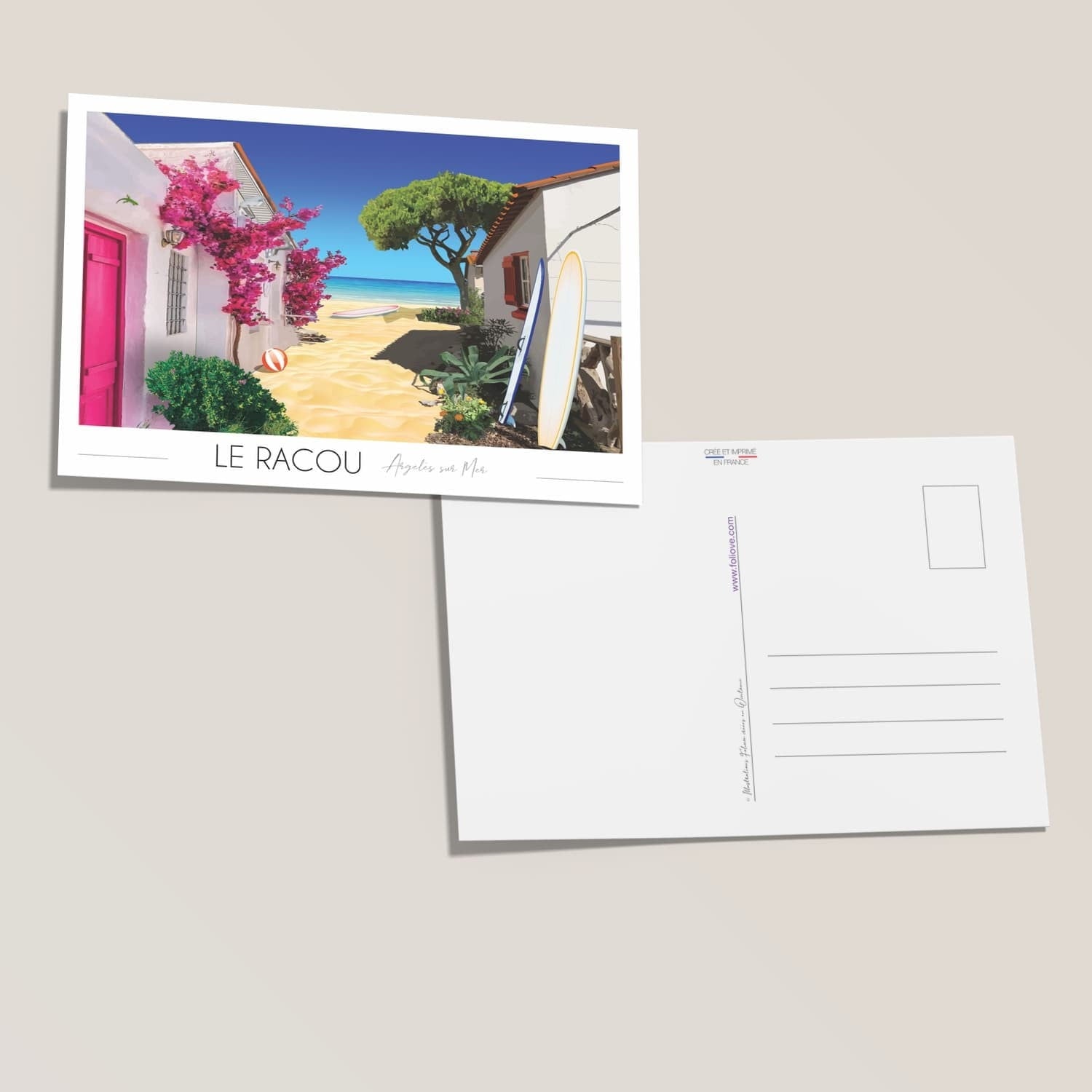 Carte postale Argelès-sur-Mer Le Racou
