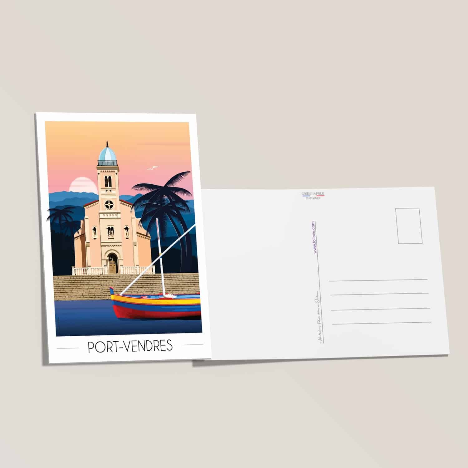Carte postale Port-Vendres N.D. de Bonne Nouvelle