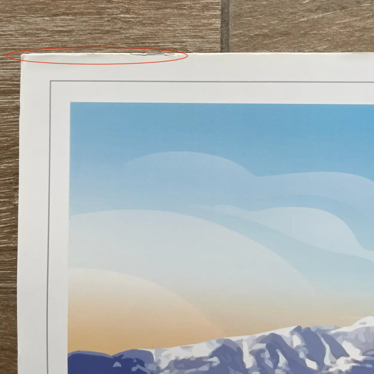 Affiche de Castelnou | Imparfaite 50x70 cm