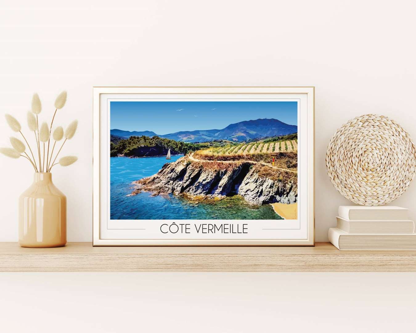 Affiche Criques Côte Vermeille