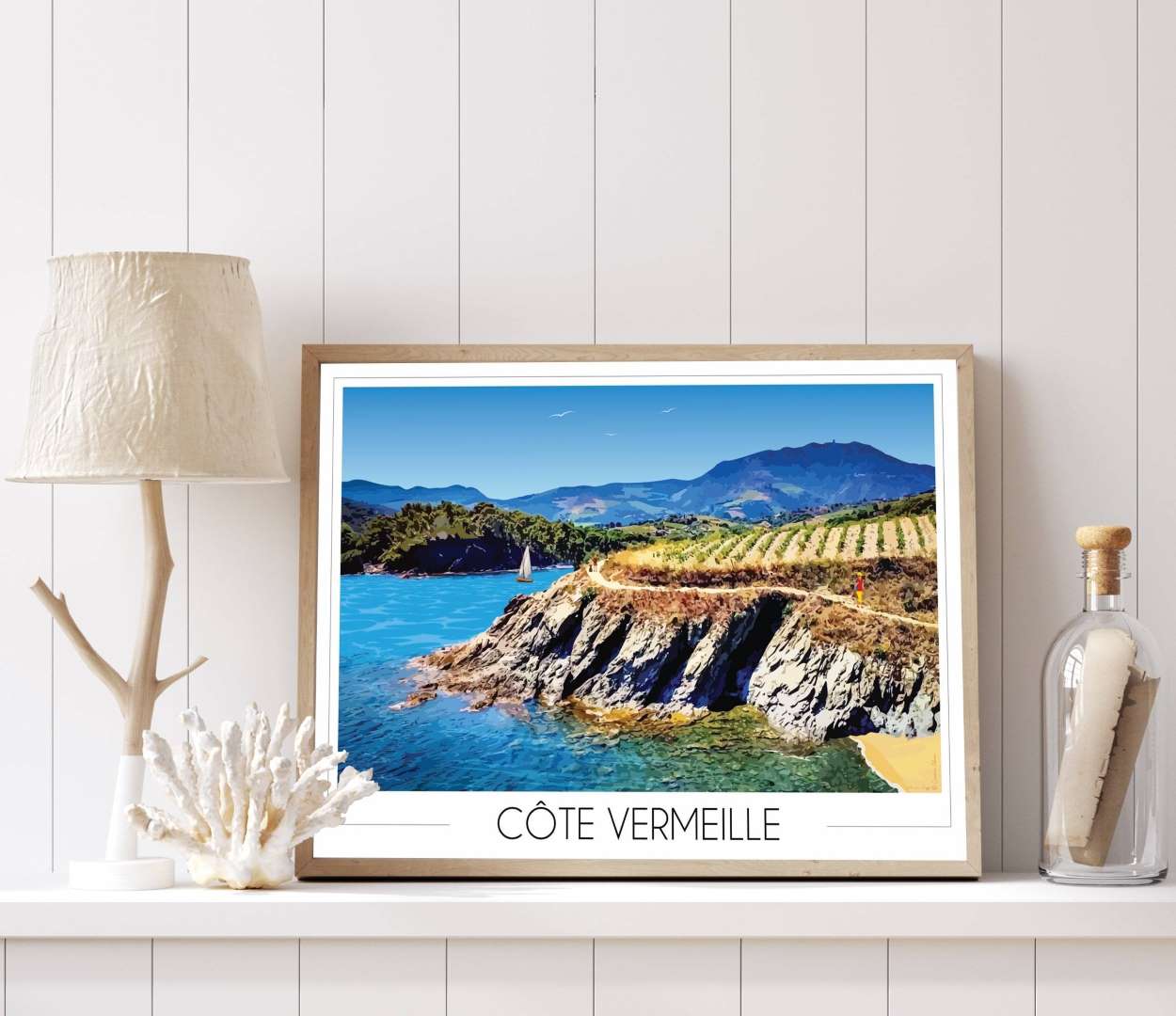 Affiche Criques Côte Vermeille