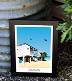 Affiche de Gruissan - Maisons sur pilotis