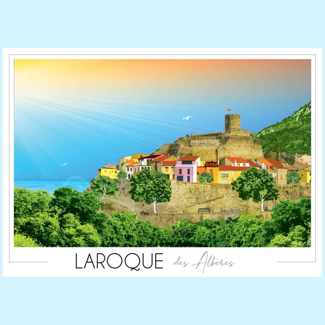 Affiche Laroque des Albères