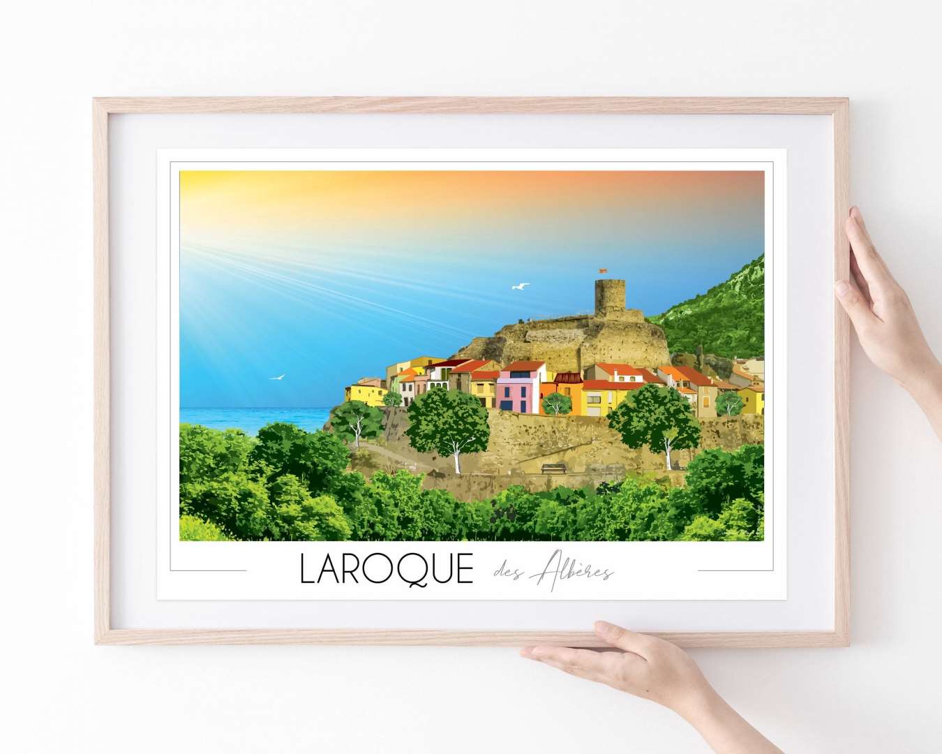 Affiche Laroque des Albères
