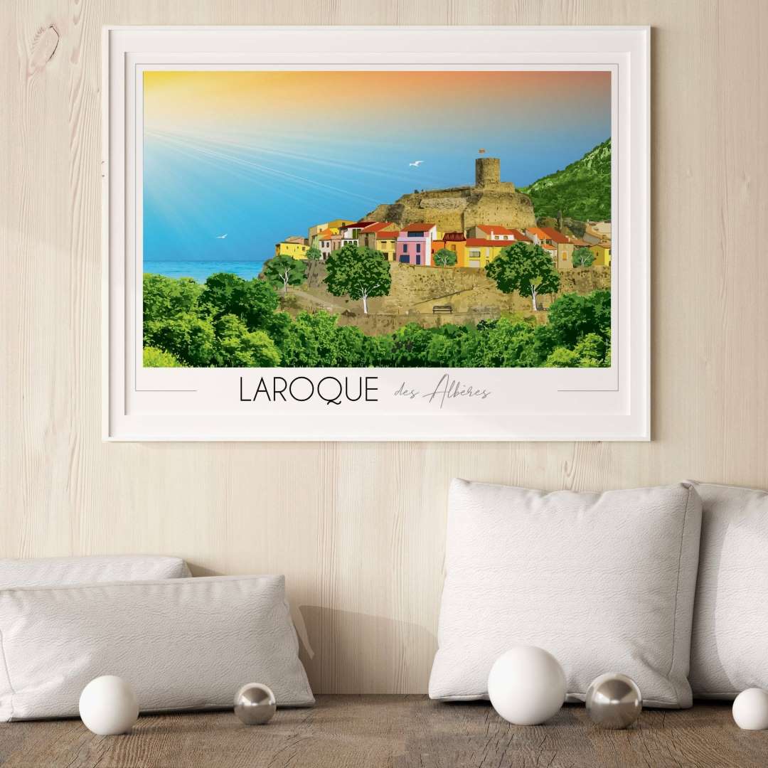 Affiche Laroque des Albères