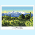 Affiche Canigou enneigé
