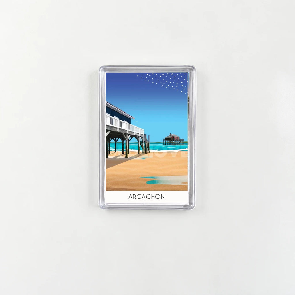 Magnet Cabanes tchanquées – Arcachon