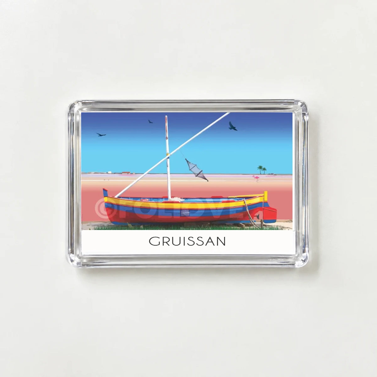 Magnet Gruissan – Barque Catalane