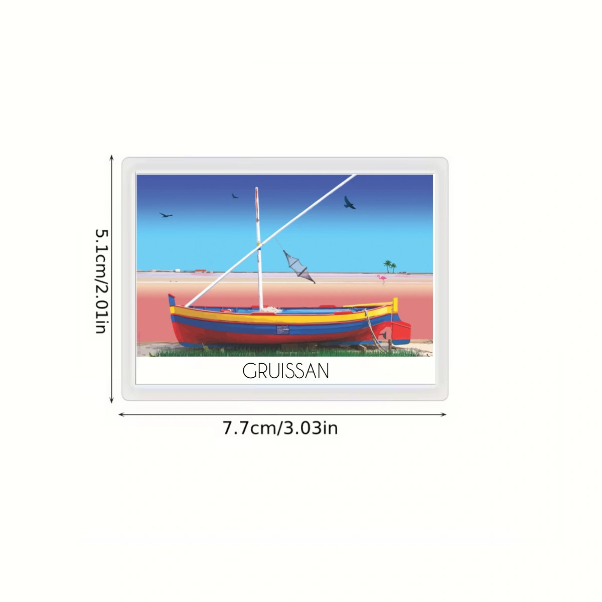 Magnet Gruissan – Barque Catalane