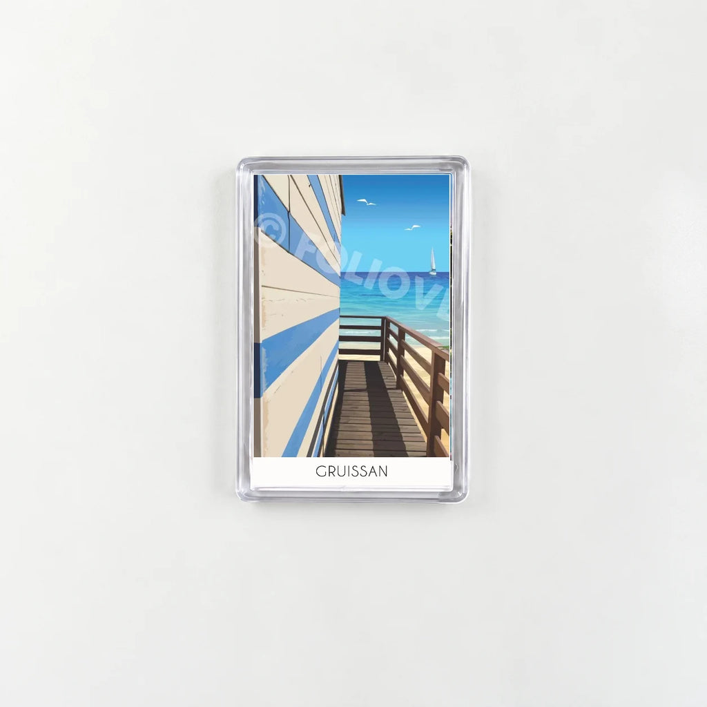 Magnet Gruissan Cabane de Plage