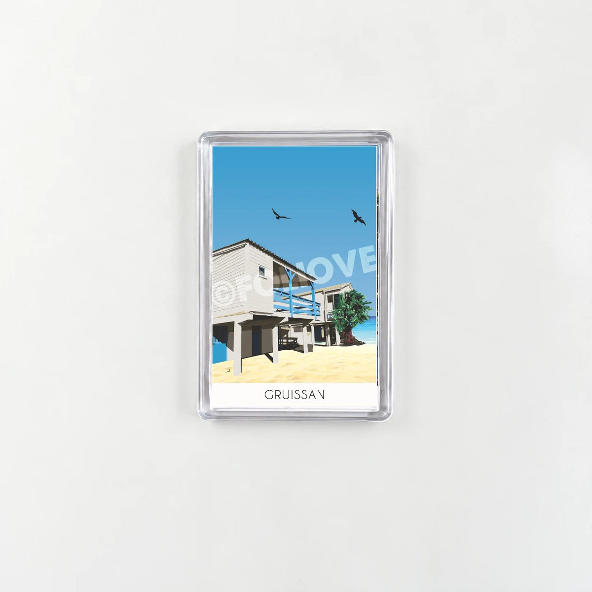 Magnet Gruissan Maisons sur pilotis