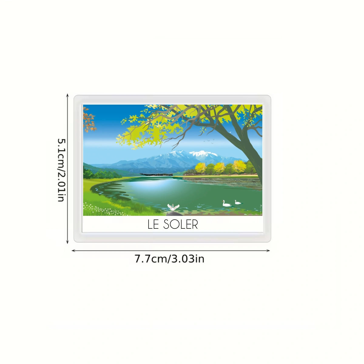 Magnet Le Soler Lac