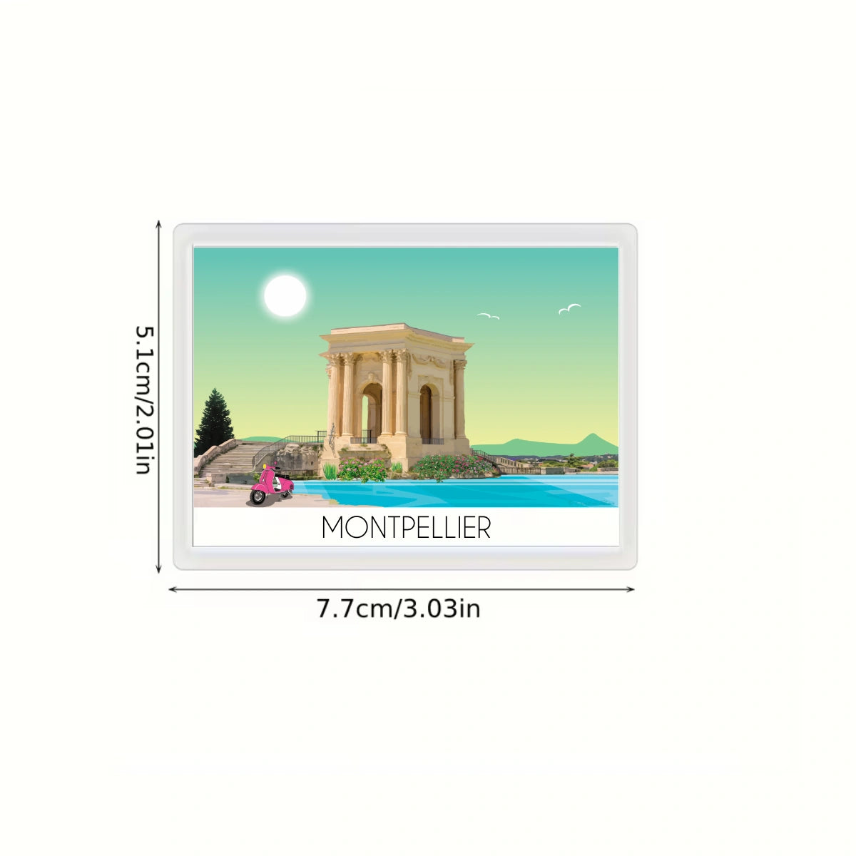Magnet Montpellier Peyrou