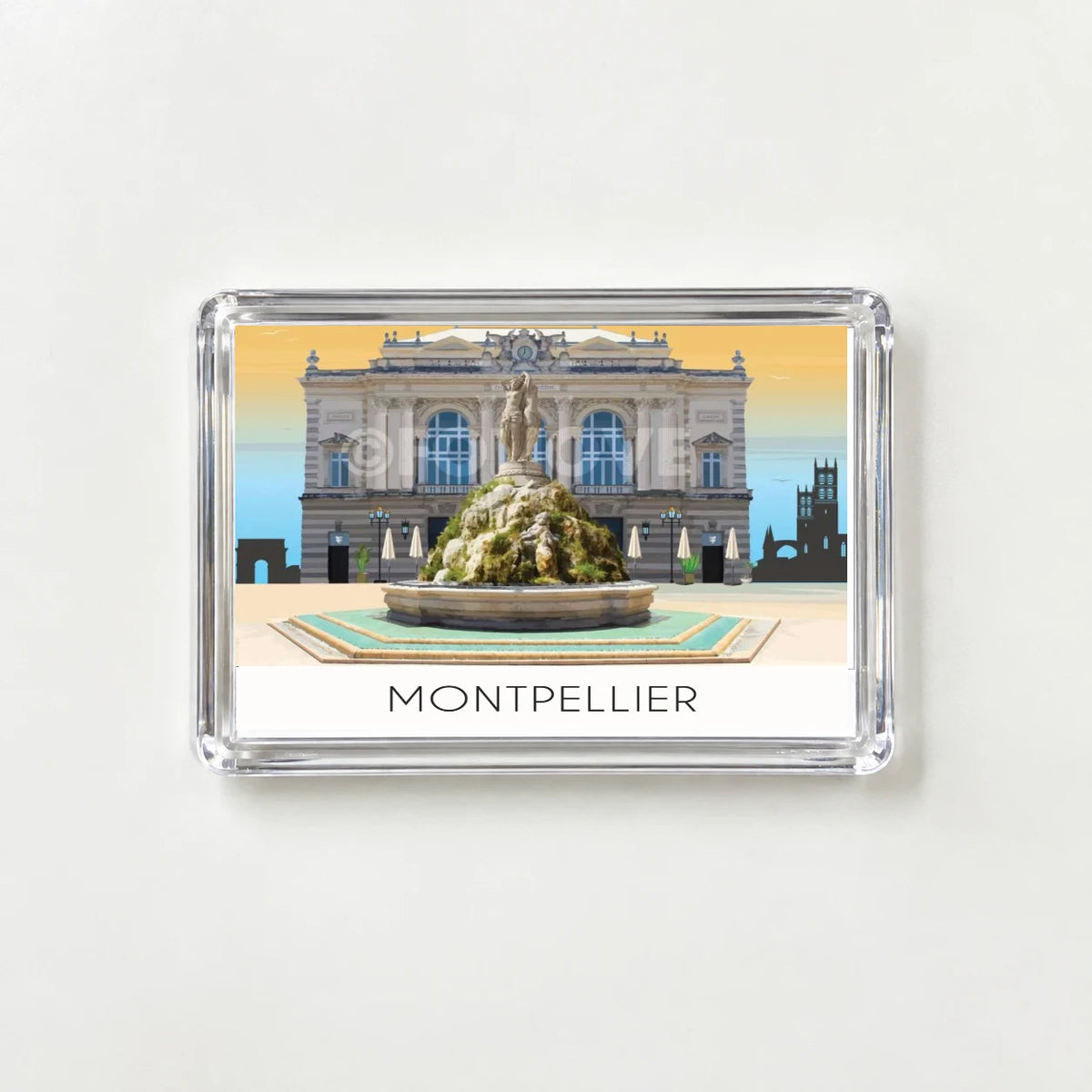 Magnet Montpellier Les Trois Grâces