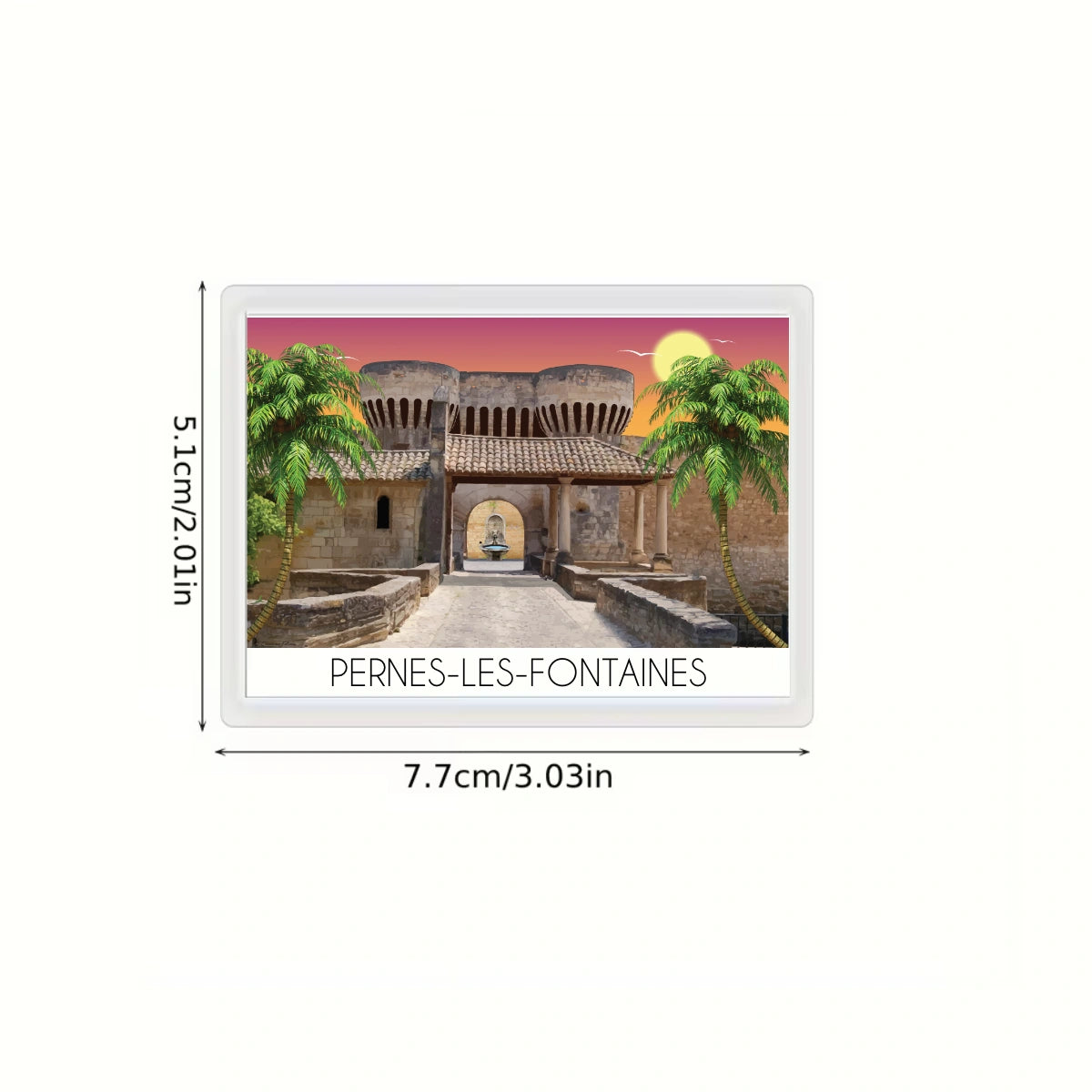 Magnet Pernes-les-Fontaines – Porte Notre-Dame