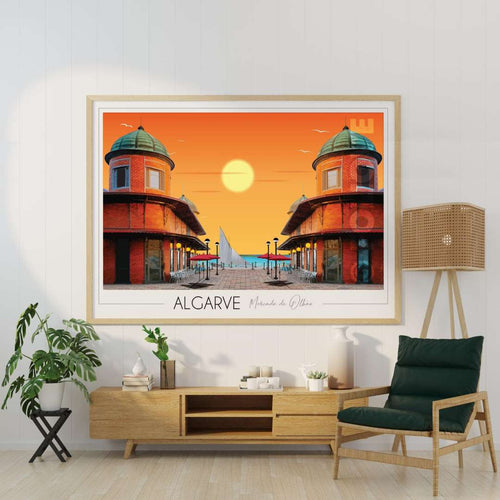 Affiche de Olhão - Marché