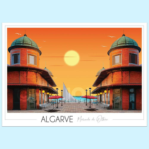 Affiche de Olhão - Marché