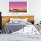 Affiche Gruissan Plage des Chalets