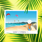 Affiche Saint Cyprien Plage