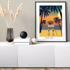 Affiche Narbonne Plage