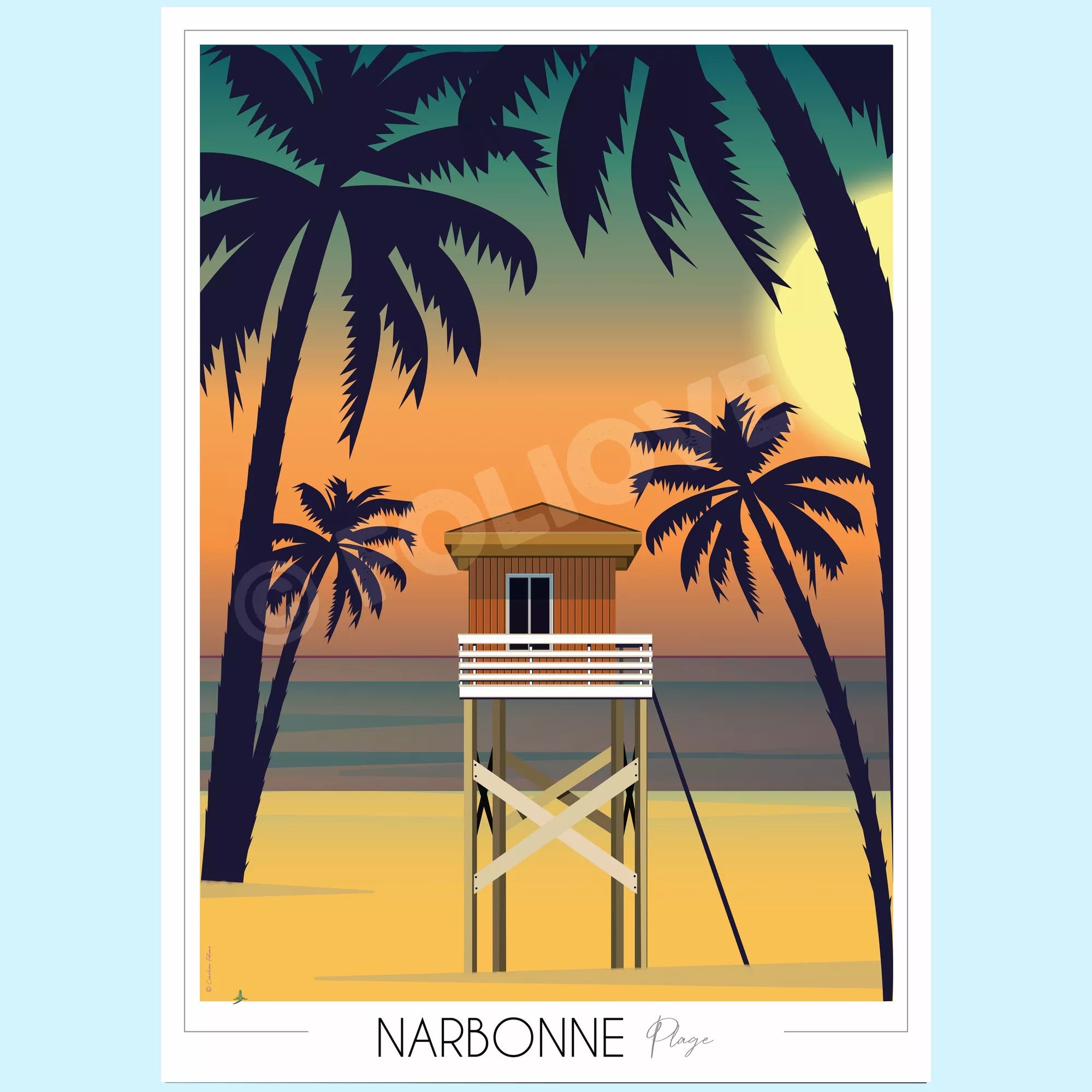 SALVADERO Affiche Pop Art 50x70cm, Papier Mat HD 250g/m² (Bonjour, Sans cadre SALVADERO Affiche Pop Art 50x70cm, Papier Mat HD 250g/m² (Bonjour, Sans cadre