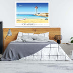 Affiche de Port Vendres - Phare de la jetée