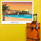 Affiche Banyuls sur Mer arcades