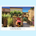 Affiche Castelnou village