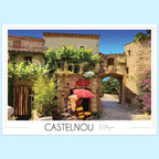 Affiche Castelnou village