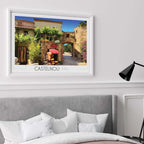 Affiche Castelnou village