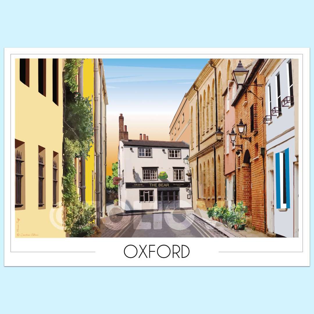 Affiche Oxford Pub