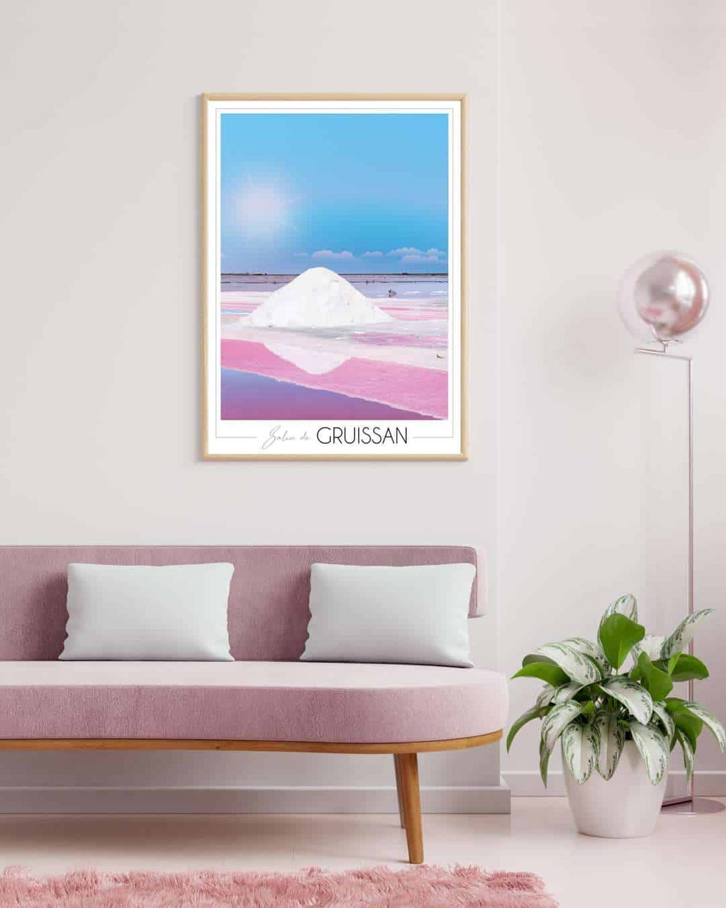 Affiche Salin de Gruissan - Camelle