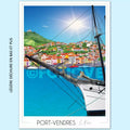 Affiche Port-Vendres Port | imparfaite 50x70 cm