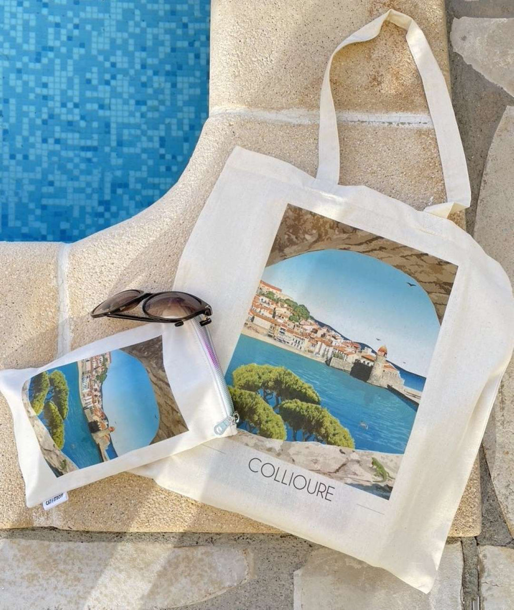 Sac + Pochette Collioure Village