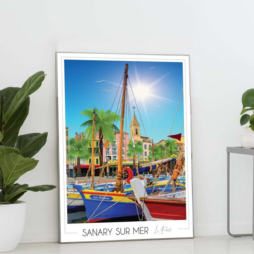 Affiche Sanary-sur-Mer