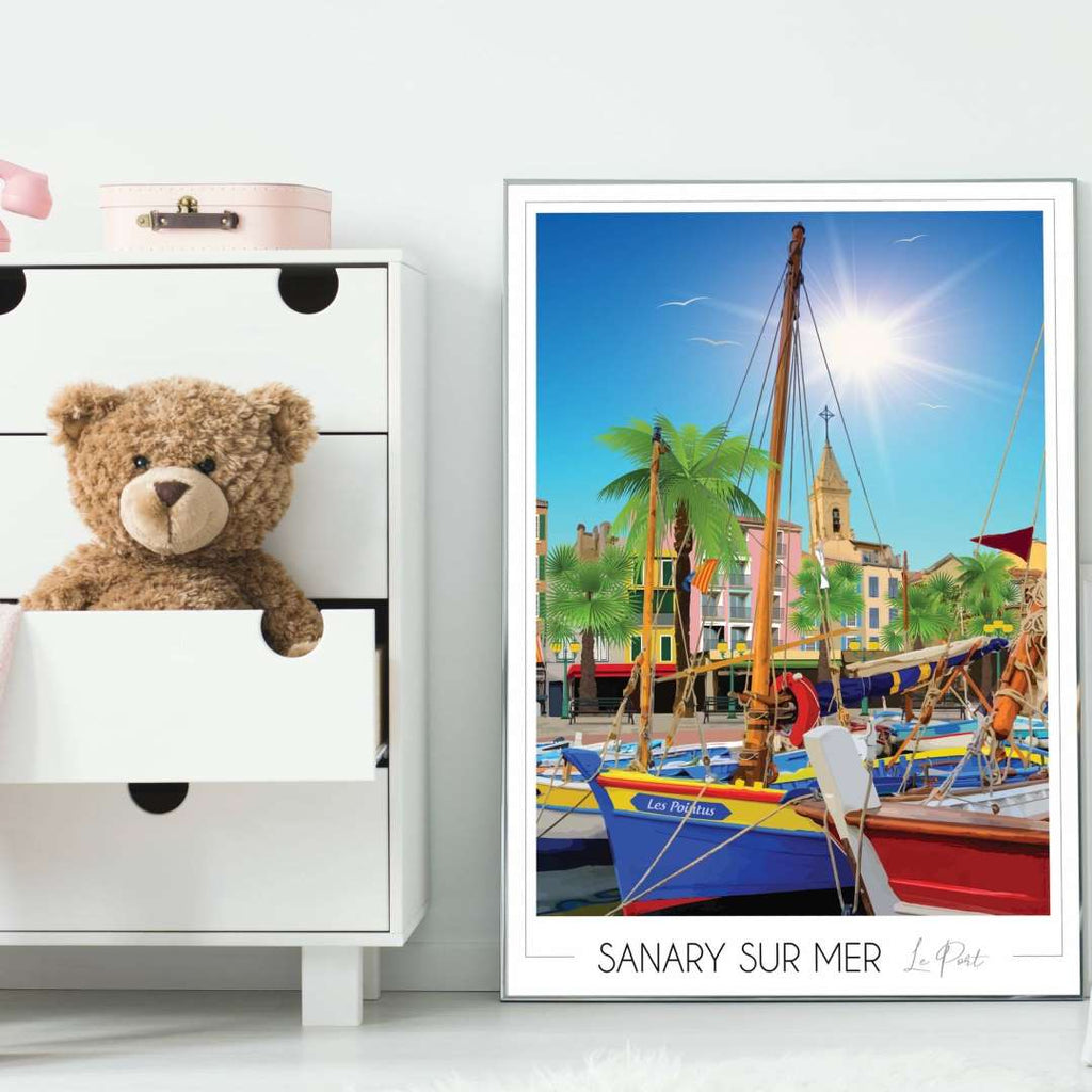 Affiche Sanary-sur-Mer