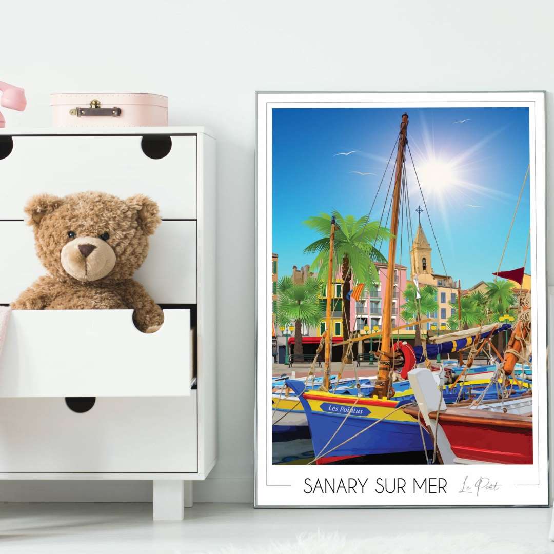 Affiche Sanary-sur-Mer