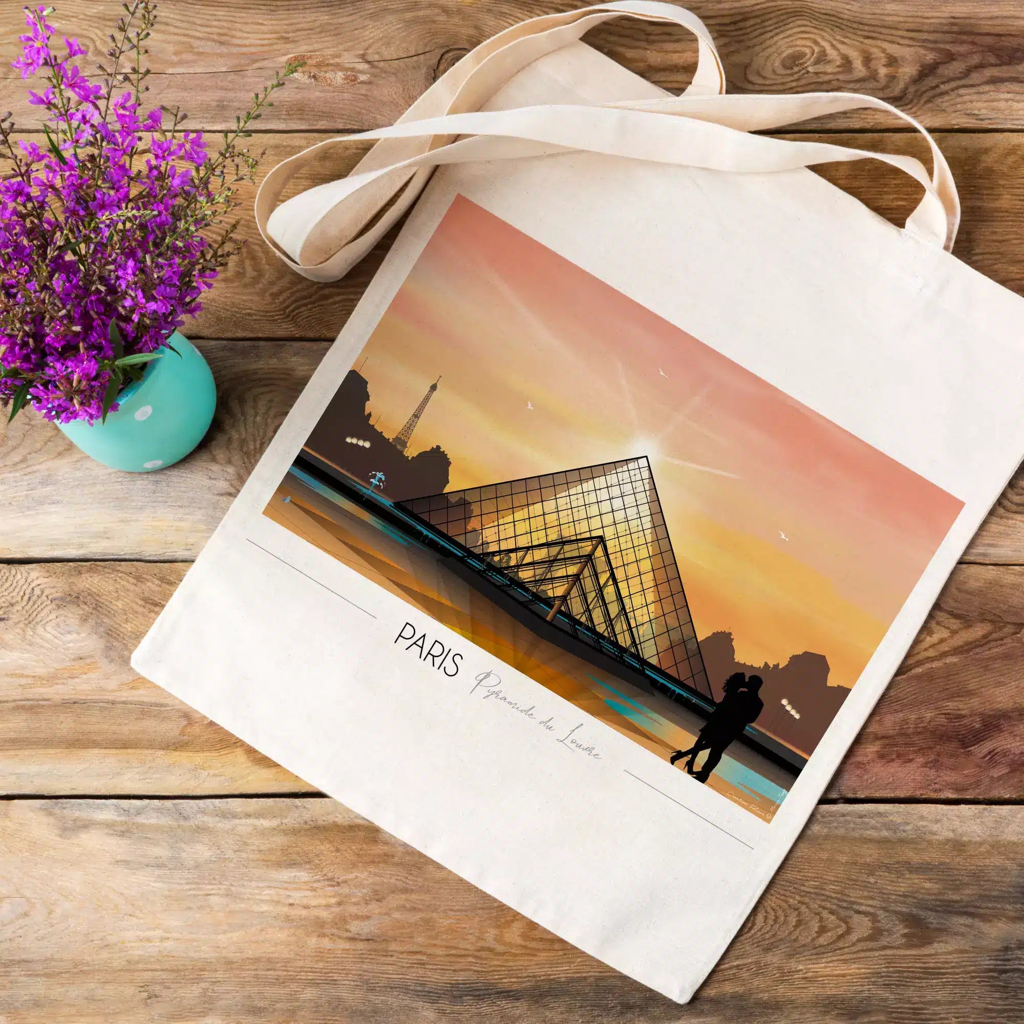 Tote bag Paris Louvre