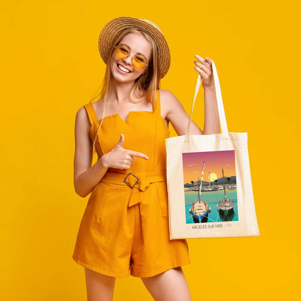 Tote Bag Argelès-sur-mer Port