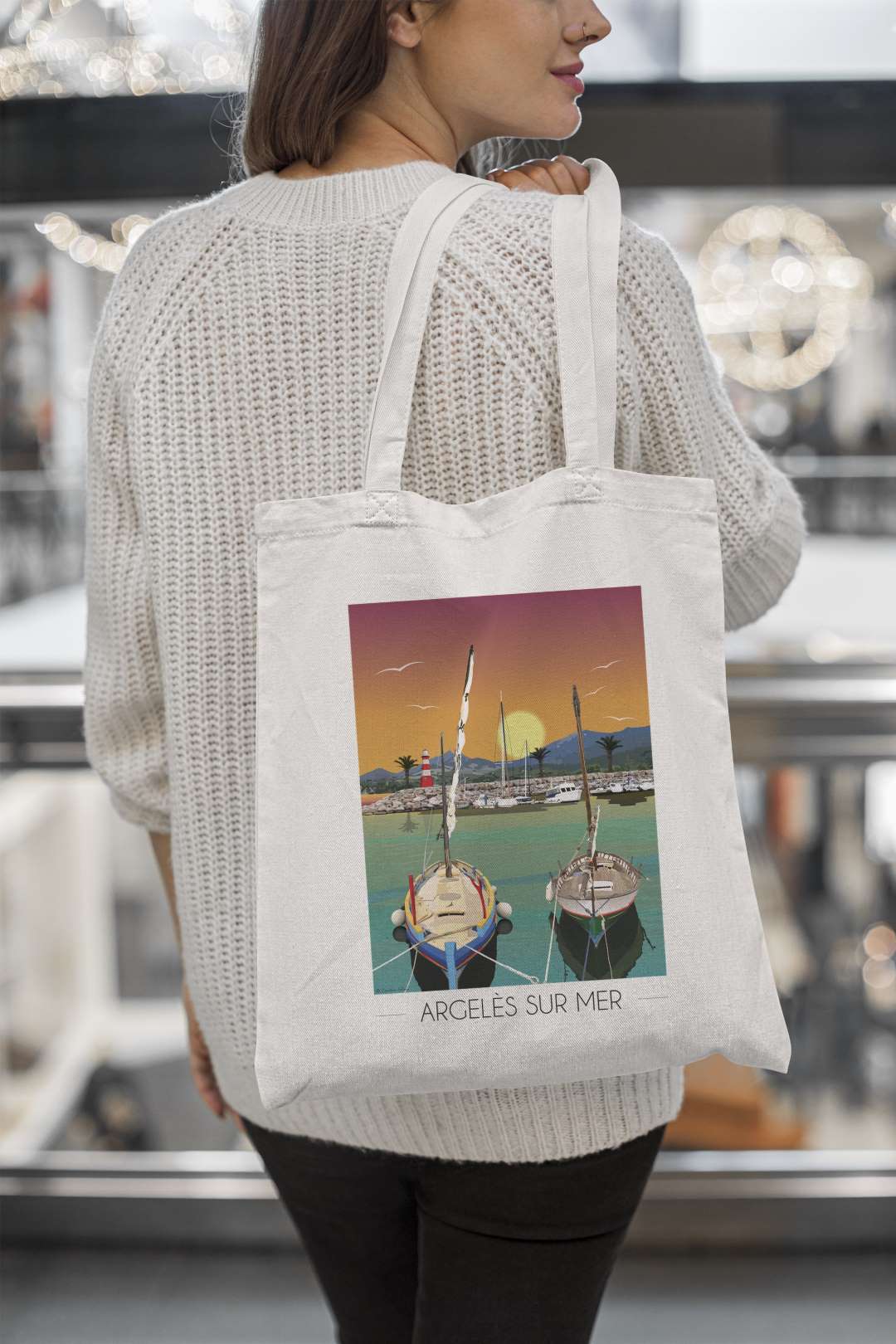 Tote Bag Argelès-sur-mer Port