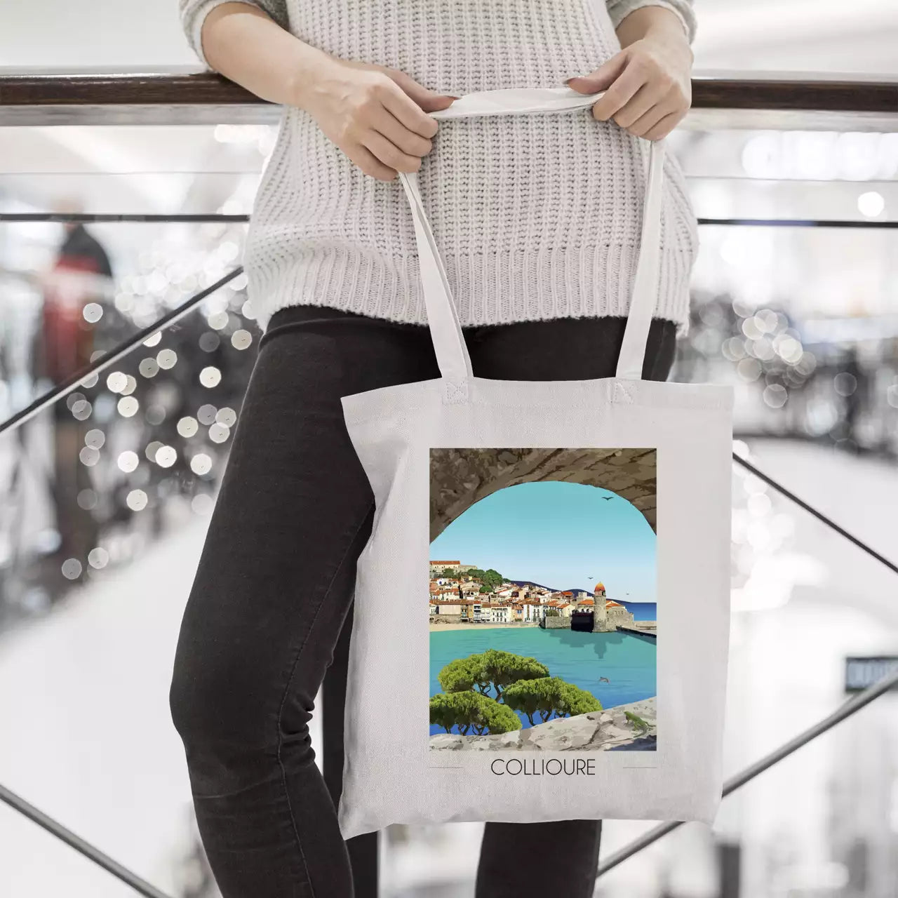 Tote Bag Collioure village