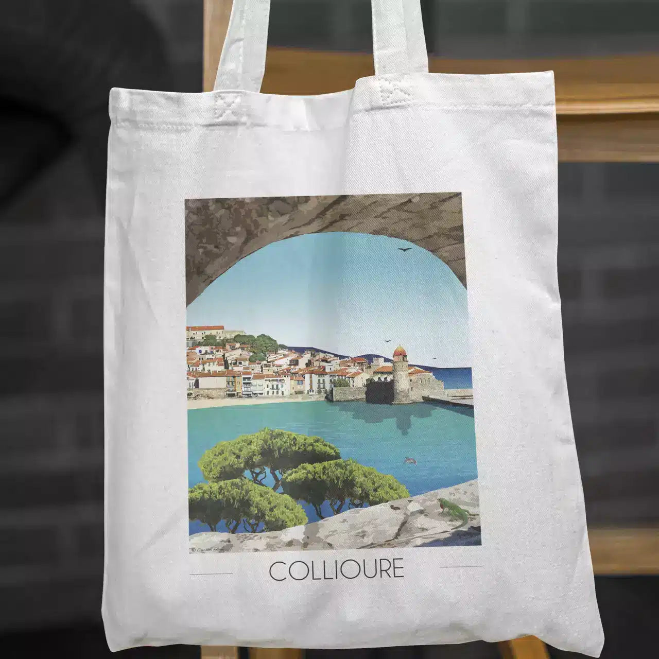 Tote Bag Collioure village