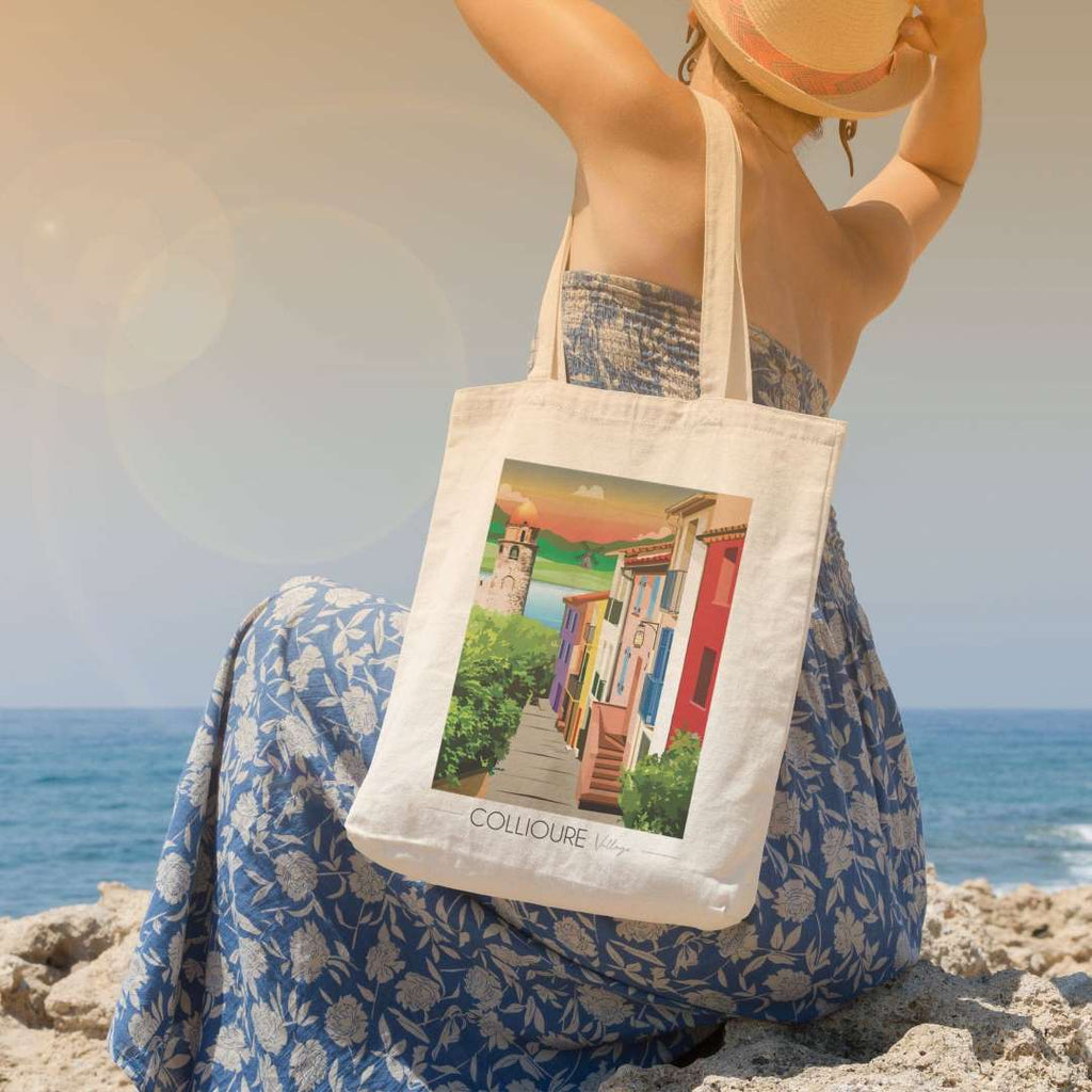 Tote Bag Collioure Village catalan