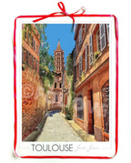 Affiche de Toulouse Basilique Saint-Sernin