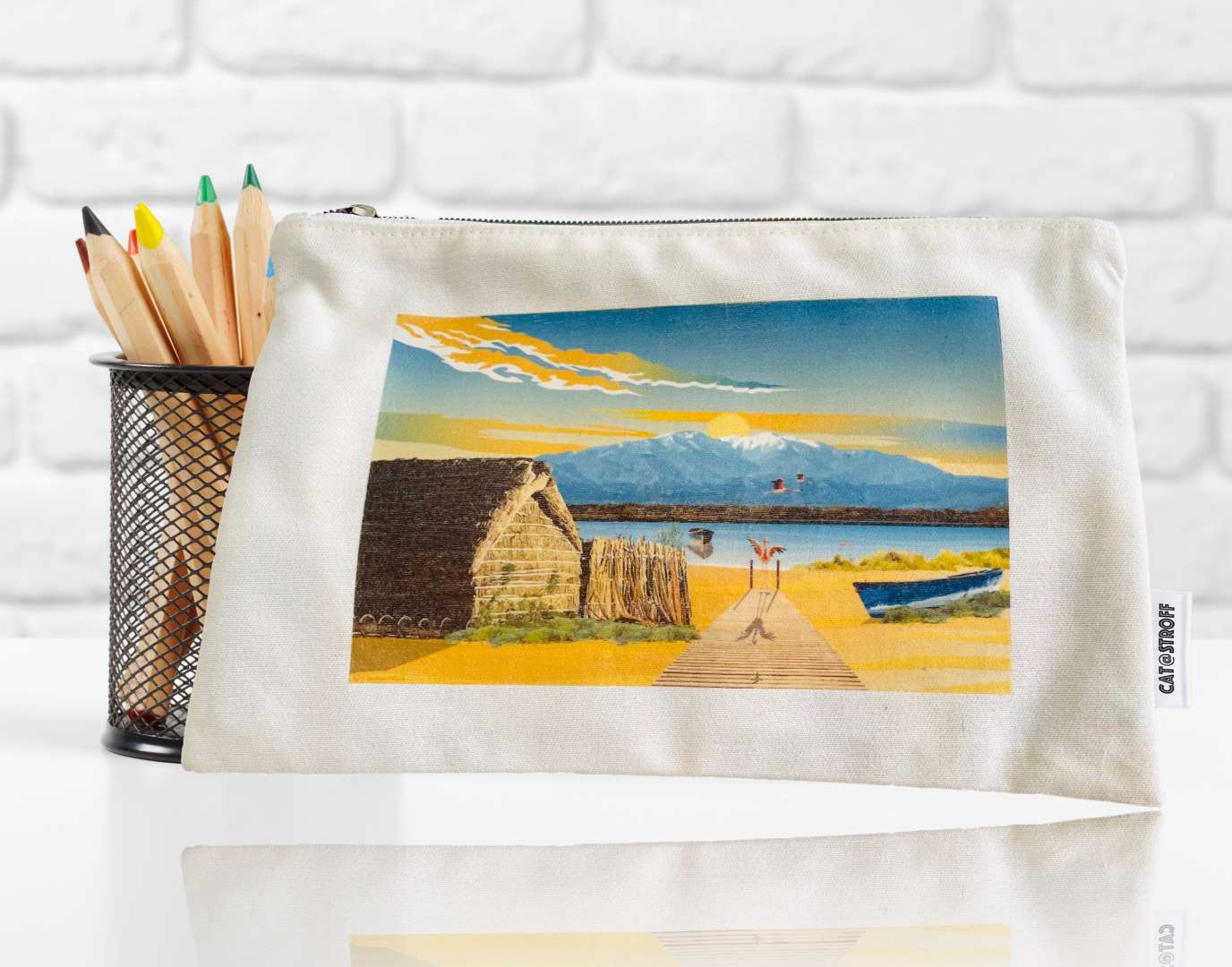 Pochette en tissu Canet en roussillon