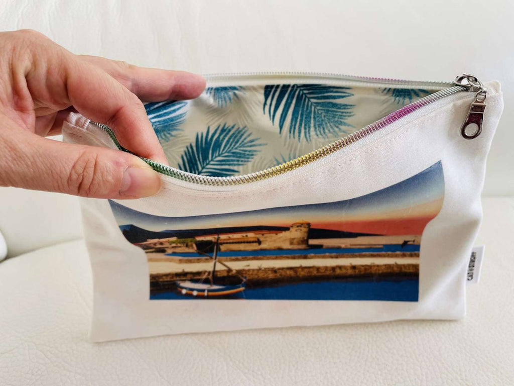 Pochette en tissu Collioure