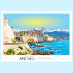 Affiche Antibes Juan les Pins