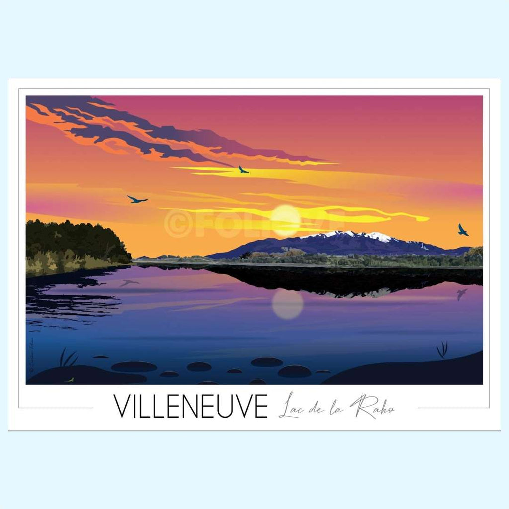Affiche Villeneuve-de-la-Raho Lac