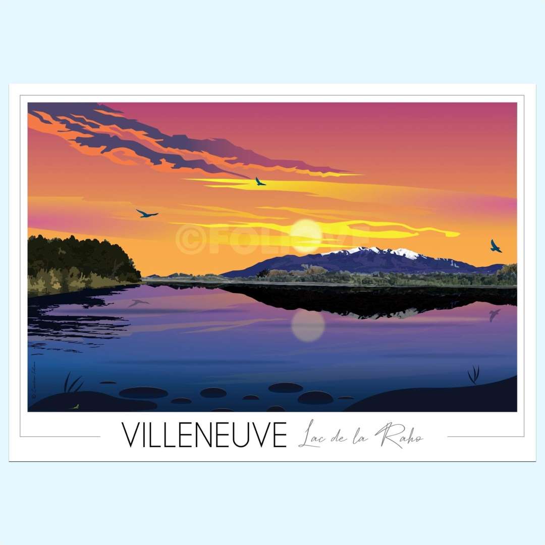 Affiche Villeneuve-de-la-Raho Lac