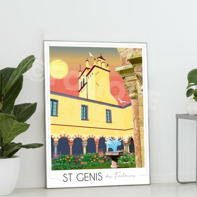 poster st genis des fontaines